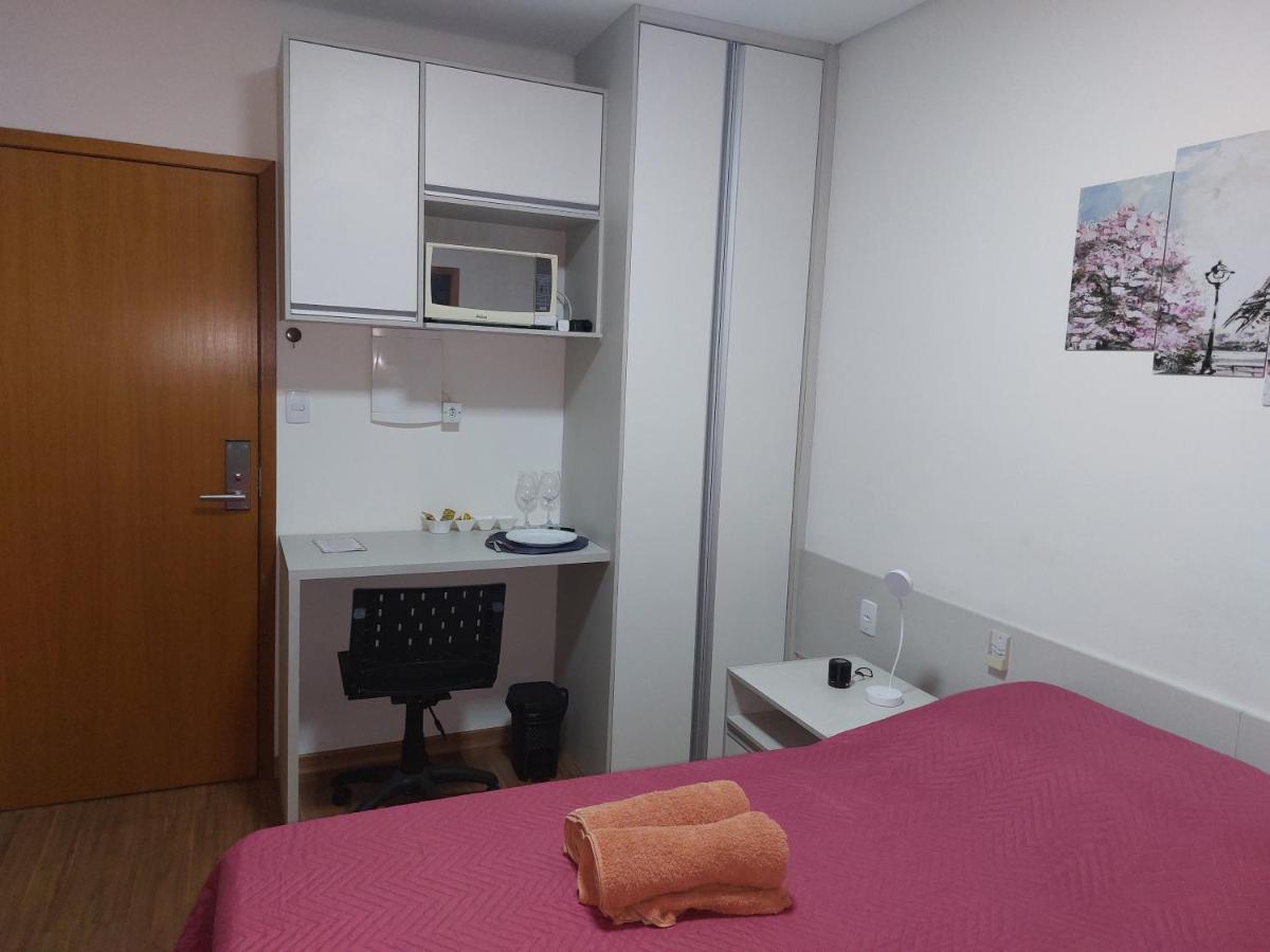 Apto 408, Aeroporto 14Km, Com Wi-Fi, Self Check-In E Varandinha Aparthotel Lagoa Santa  Exterior foto
