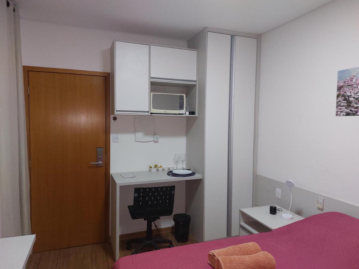 Apto 408, Aeroporto 14Km, Com Wi-Fi, Self Check-In E Varandinha Aparthotel Lagoa Santa  Exterior foto